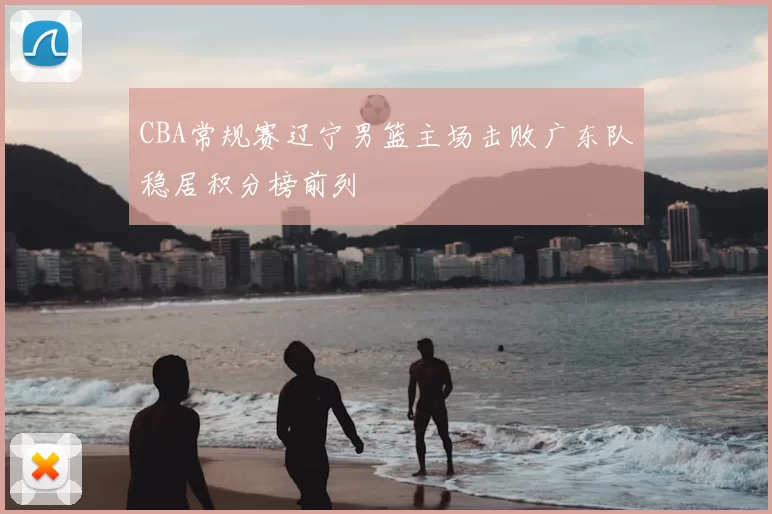 CBA常规赛辽宁男篮主场击败广东队稳居积分榜前列